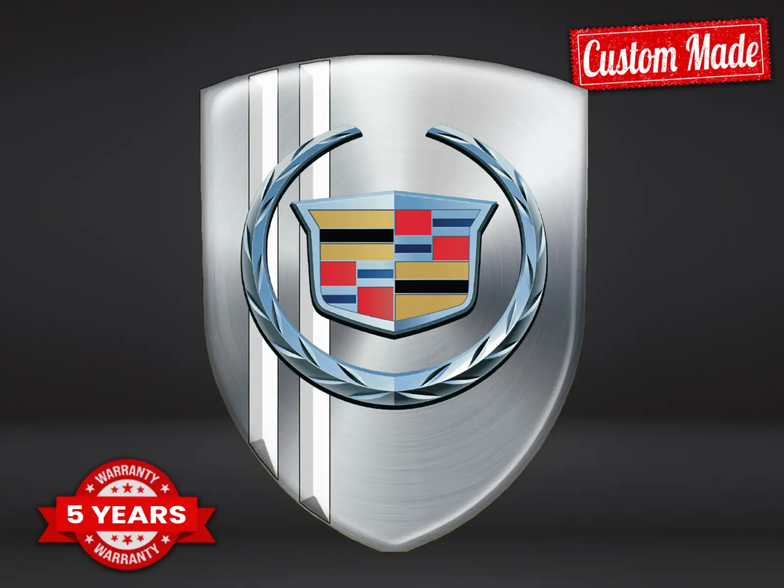 Cadillac Emblemi Auto su Misura Max Resistenti Pro ST